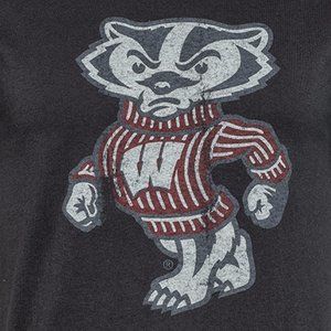 Champion Distressed Bucky Badger T-Shirt